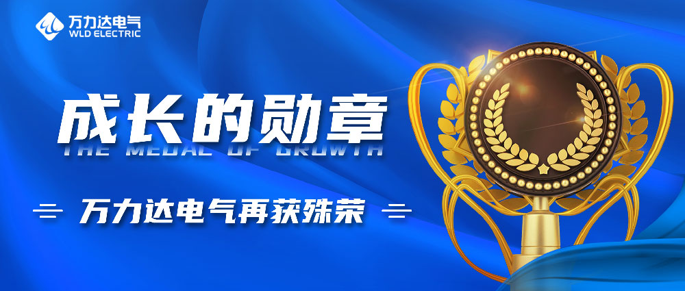 成長(cháng)的勛章！萬(wàn)力達電氣再獲殊榮